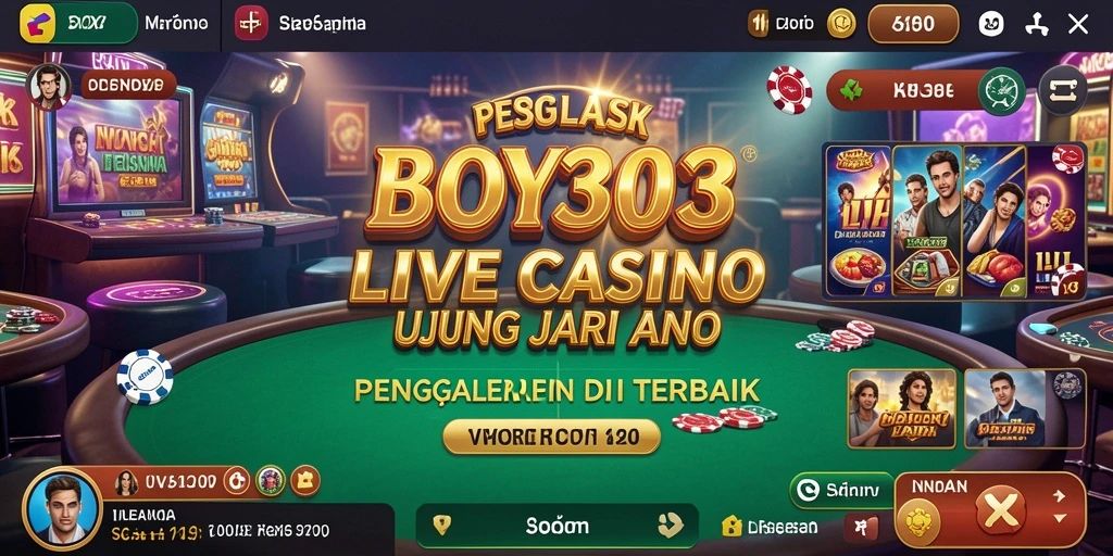 Gameplay menarik BOY303 dalam Live Casino dengan dealer langsung.