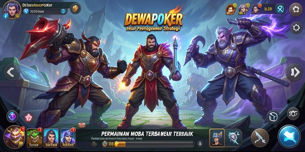 Tampilan menarik dari gameplay DEWAPOKER yang mendebarkan.