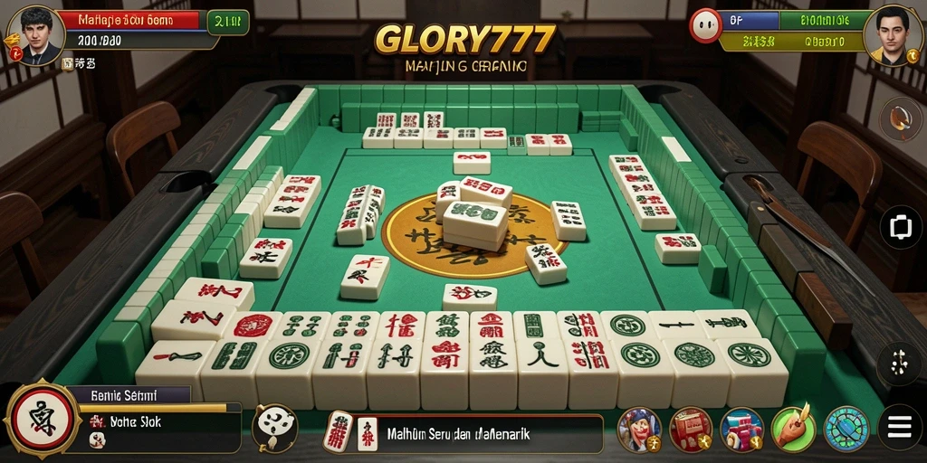 Tampilan gameplay seru dan mengasyikkan dalam GLORY777.