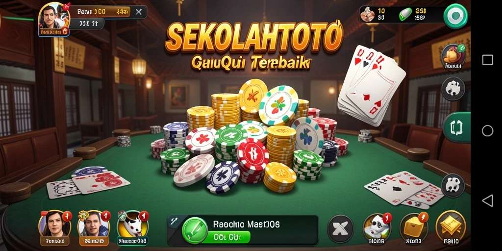 Gameplay seru dan interaktif QiuQiu di SEKOLAHTOTO.